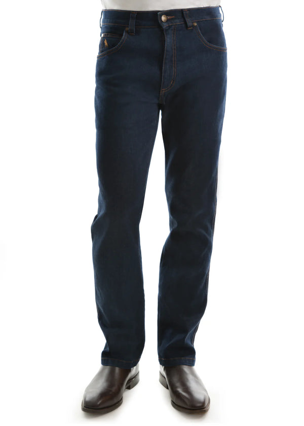 Thomas Cook Mens Tailored Ashley Jeans - Mid Indigo 726