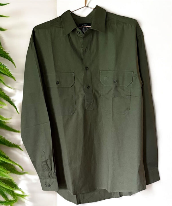 Men's Work Shirt- Khaki.
