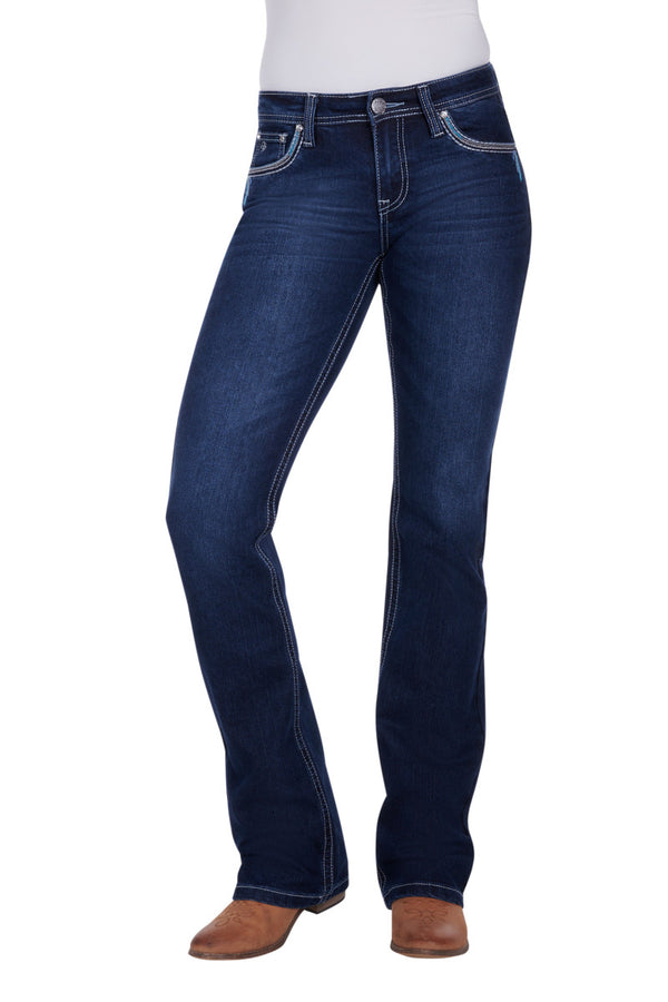 Pure Western Womens Jeans - Alice Relaxed Rider