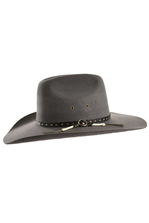 Thomas Cook Station Wool Felt Hat - Gunmetal