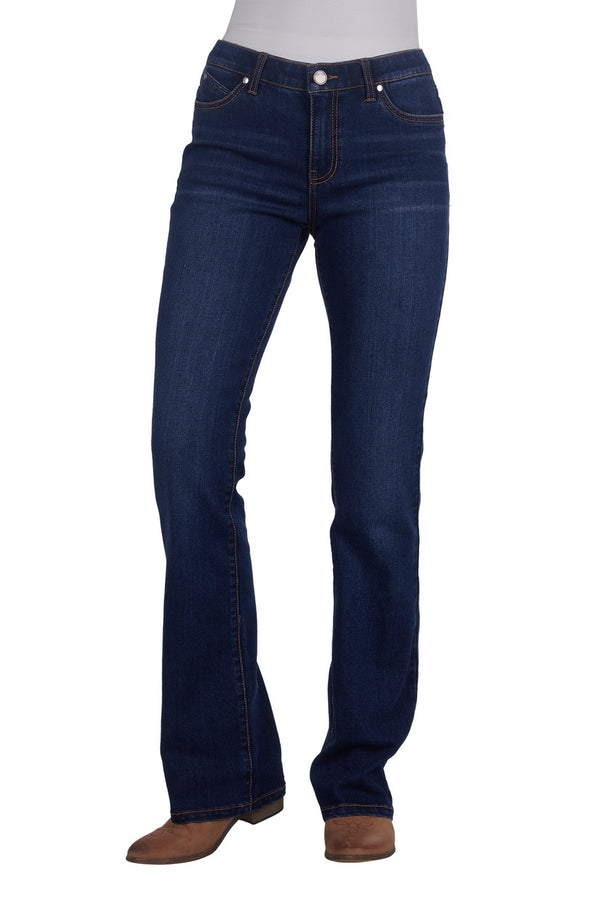 Wrangler Womens Jeans - Tilly Q-Baby Booty, Wild indigo